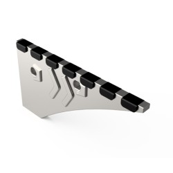 Sep carbure droite adaptable pour charrue Pöttinger réf 930.70.005.0