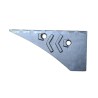 Sep carbure droite adaptable pour charrue Pöttinger réf 930.71.005.0