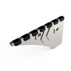 Sep carbure droite adaptable pour charrue Pöttinger réf 930.71.005.0