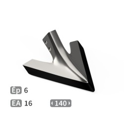 Soc carbure adaptable pour bineuse Einböck réf 15277S