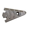 Sep carbure droite adaptable pour charrue Lemken réf 3401903