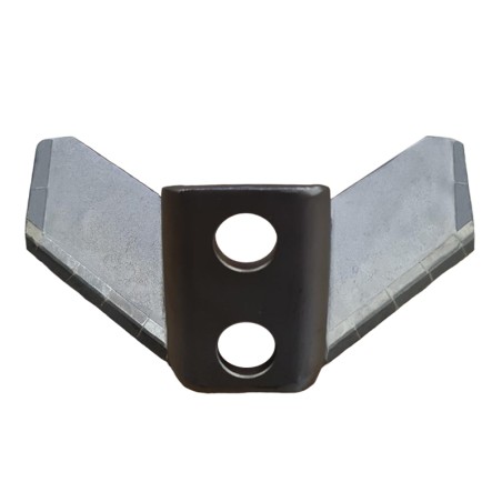 Aileron adaptable pour déchaumeur carbure Grégoire Besson réf M340087
