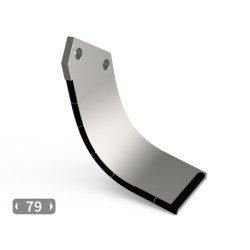 Lame carbure droite adaptable pour cultivateur Kongskilde réf 730000009948V