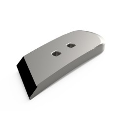 Pointe carbure droite adaptable pour déchaumeur Kverneland réf 083068R
