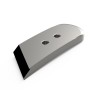 Pointe carbure droite adaptable pour déchaumeur Kverneland réf 083068R