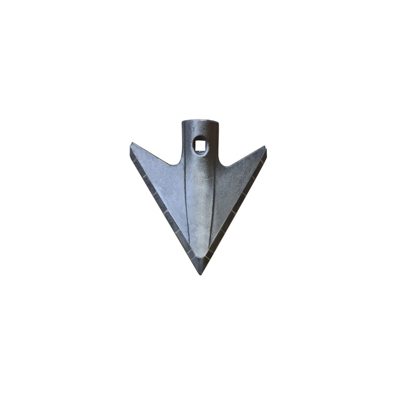 Aileron triangulaire carbure adaptable pour bineuse Phenix réf PU37Z