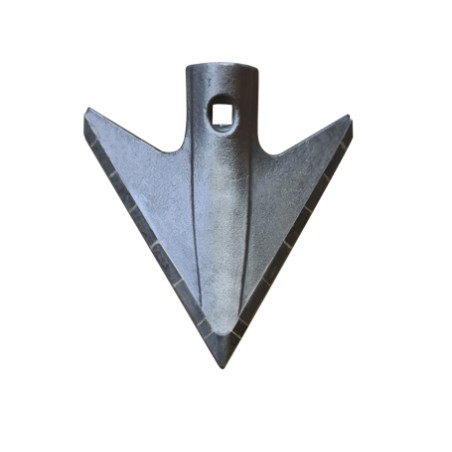 Aileron triangulaire carbure adaptable pour bineuse Phenix réf PU37Z