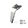 Dent de herse rotative gauche adaptable pour herse Kuhn réf 52620500