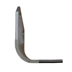 Lame carbure droite adaptable pour cultivateur Kuhn réf 52359000