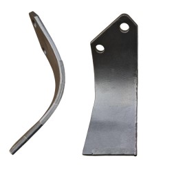 Lame carbure gauche adaptable pour cultivateur Howard réf 107420V
