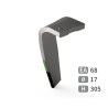 Dent de herse rotative gauche adaptable pour herse Kuhn réf 52539500