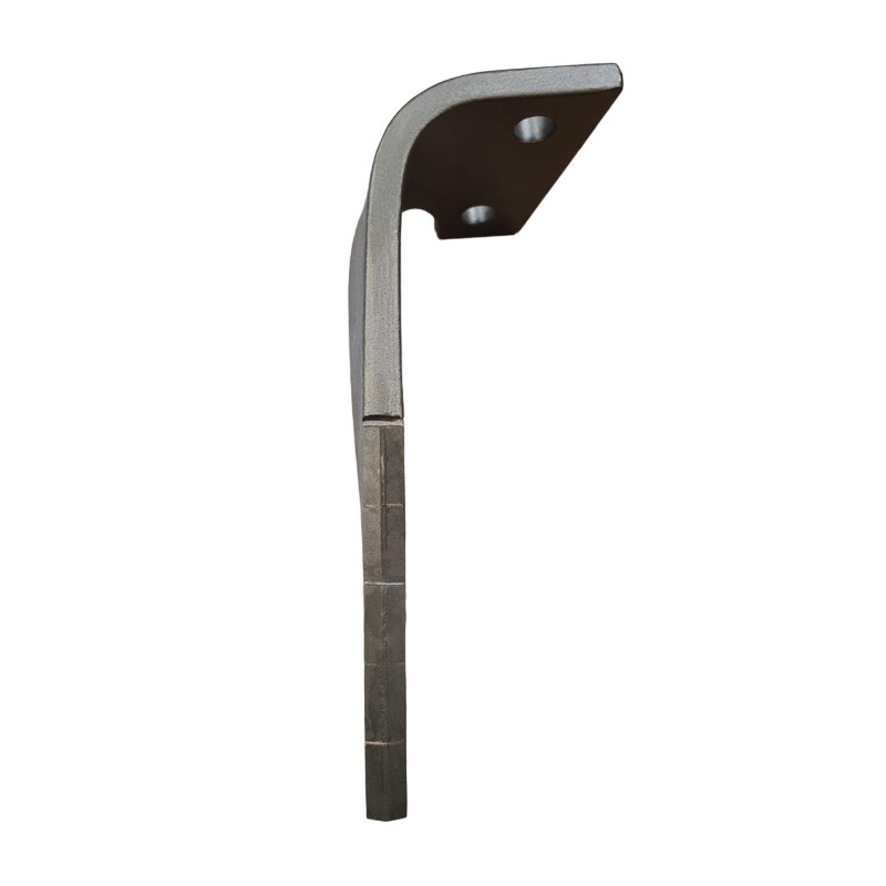 Dent de herse rotative gauche adaptable pour herse Kuhn réf 52549510