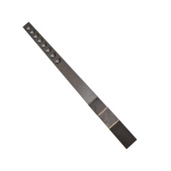 Barre carrelet 25 x 25 adaptable pour déchaumeur Gardell réf 103575