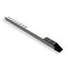 Barre carrelet 25 x 25 adaptable pour déchaumeur Gardell réf 103575