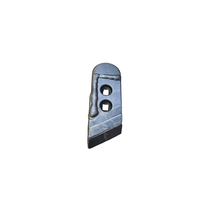 Pointe carbure droite adaptable pour charrue Pöttinger réf 6753090F