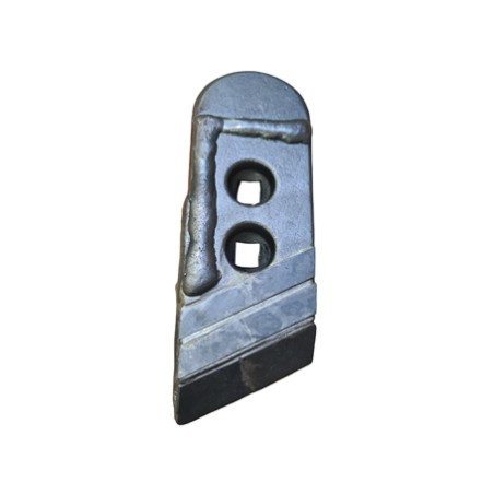 Pointe carbure droite adaptable pour charrue Pöttinger réf 6753090F