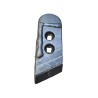 Pointe carbure droite adaptable pour charrue Pöttinger réf 6753090F