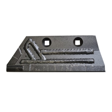 Soc carbure gauche adaptable pour charrue Pöttinger réf 921.02.158.0