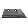 Soc carbure droite adaptable pour charrue Pöttinger réf 921.02.148.0