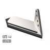 Aileron droit de déchaumeur carbure adaptable Jean De Bru réf 02119205