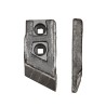 Pointe carbure droite adaptable pour décompacteur Razol réf 888701