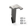 Dent de herse rotative gauche adaptable pour herse Maschio Gaspardo réf M26400221R