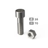 Boulon tête cylindrique hexagonale 6 pans creuse Tchc