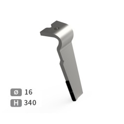 Dent de herse rotative droite adaptable pour herse Agram réf 53101700