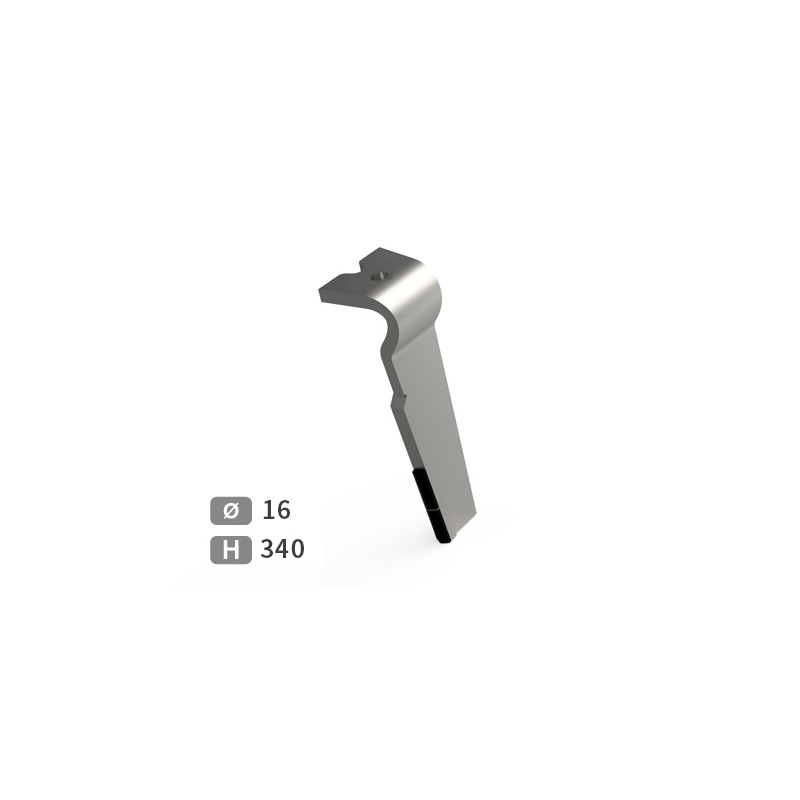 Dent de herse rotative droite adaptable pour herse Agram réf 53101700