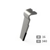 Dent de herse rotative gauche adaptable pour herse Agram réf 53101700