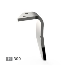 Dent de herse rotative droite adaptable pour herse Agrisem réf ACT07