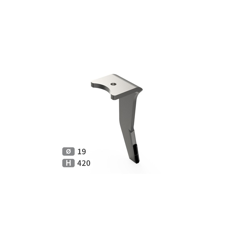 Dent de herse rotative droite adaptable pour herse Amazone réf 952774