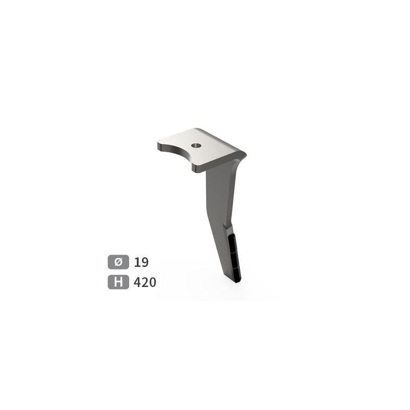 Dent de herse rotative droite adaptable pour herse Amazone réf 952774