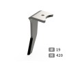 Dent de herse rotative gauche adaptable pour herse Amazone réf 952775