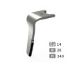 Dent de herse rotative gauche adaptable pour herse Kuhn réf K2502060