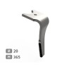 Dent de herse rotative droite adaptable pour herse Kuhn réf K2502050