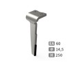 Dent de herse rotative gauche adaptable pour herse Howard réf 182930V
