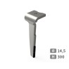 Dent de herse rotative gauche adaptable pour herse Howard réf 73000HF1231