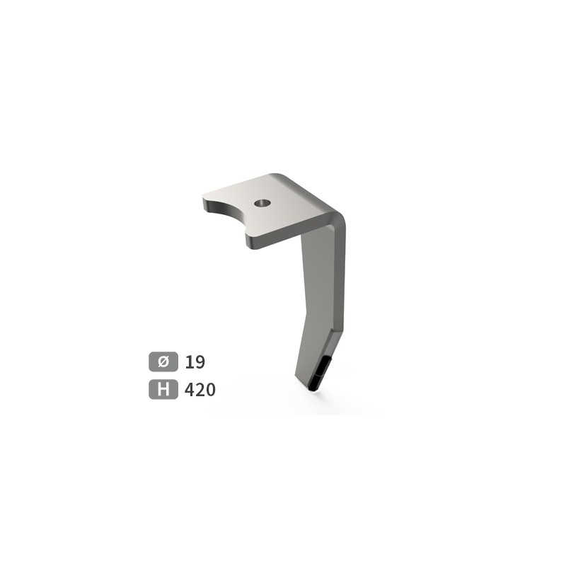 Dent de herse rotative droite adaptable pour herse Amazone réf 952774