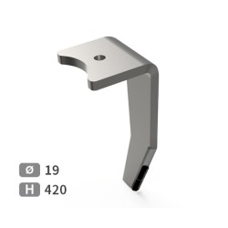Dent de herse rotative droite adaptable pour herse Amazone réf 952774