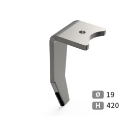 Dent de herse rotative gauche adaptable pour herse Amazone réf 952775