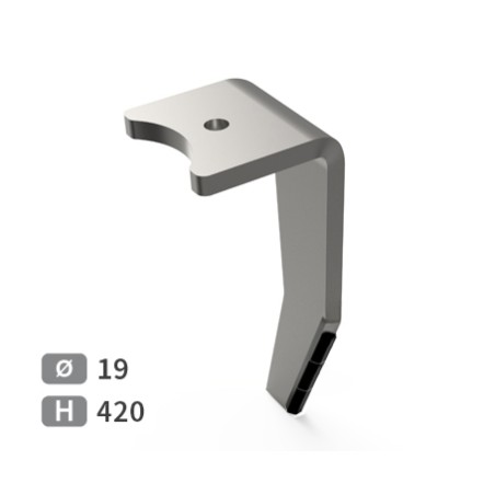 Dent de herse rotative droite adaptable pour herse Amazone réf 952774