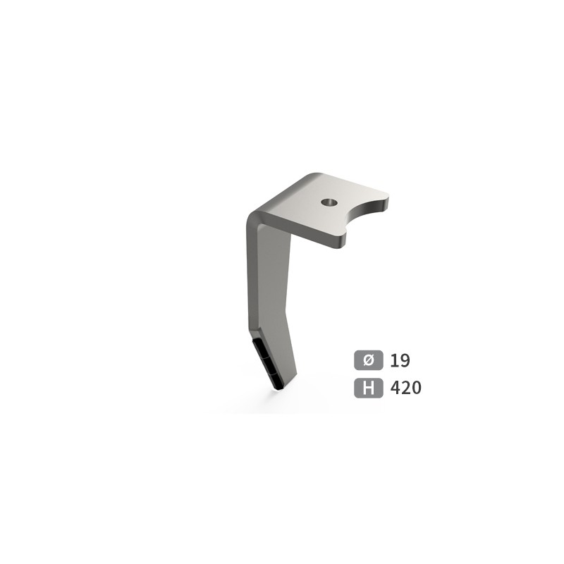 Dent de herse rotative gauche adaptable pour herse Amazone réf 952775