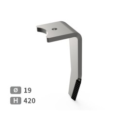 Dent de herse rotative droite adaptable pour herse Amazone réf 952774