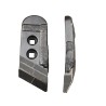 Pointe carbure droite adaptable pour charrue Pöttinger réf 6753090F