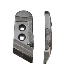 Pointe carbure droite adaptable pour charrue Pöttinger réf 6753090F