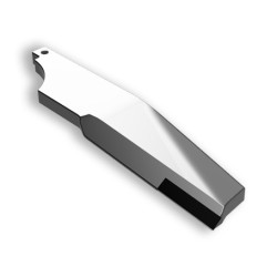 Lame carbure gauche adaptable pour cultivateur Kuhn réf K1610370