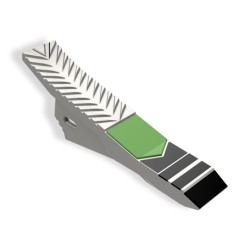 Sabot carbure adaptable pour décompacteur Moro Aratri réf 38012