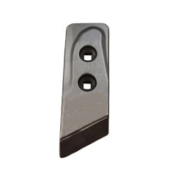 Pointe carbure gauche adaptable pour charrue Goizin réf 010734
