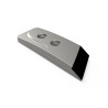 Pointe carbure gauche adaptable pour charrue Goizin réf 010734